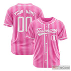 Custom Baseball Jersey Tee for Men & Women - Personalize with Your Player Details