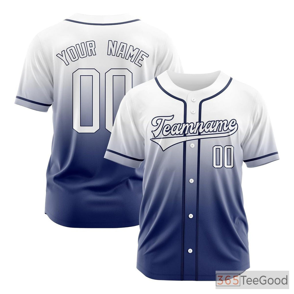 Custom Baseball Jersey Tee for Men & Women - Create Your Own Team & Player Look