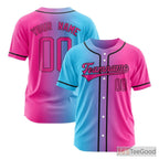 Custom Baseball Jersey Tee for Men & Women - Design Your Name, Number & Team