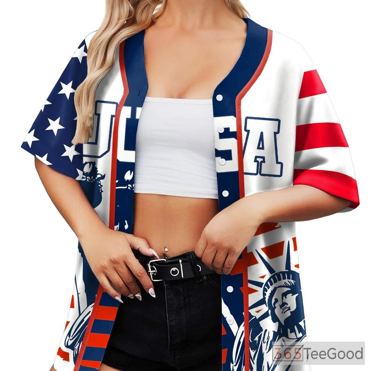 Custom Baseball Jersey Tee for Men & Women - Stitched Name, Number & Team Look