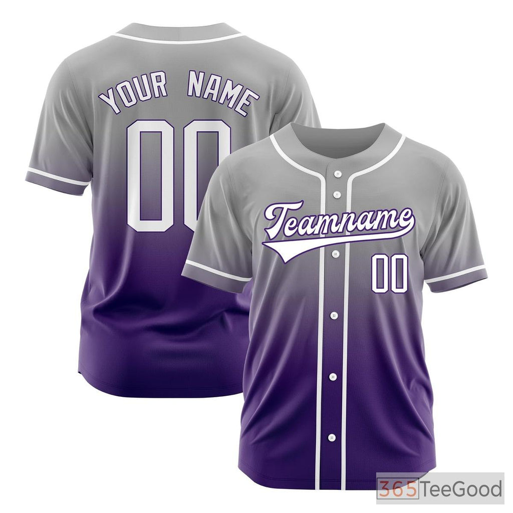 Custom Baseball Jersey Tee for Men & Women - Personalized with Your Text & Logo