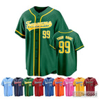 Custom Baseball Jersey Tee for Men & Women - Personalize Your Team & Player Look
