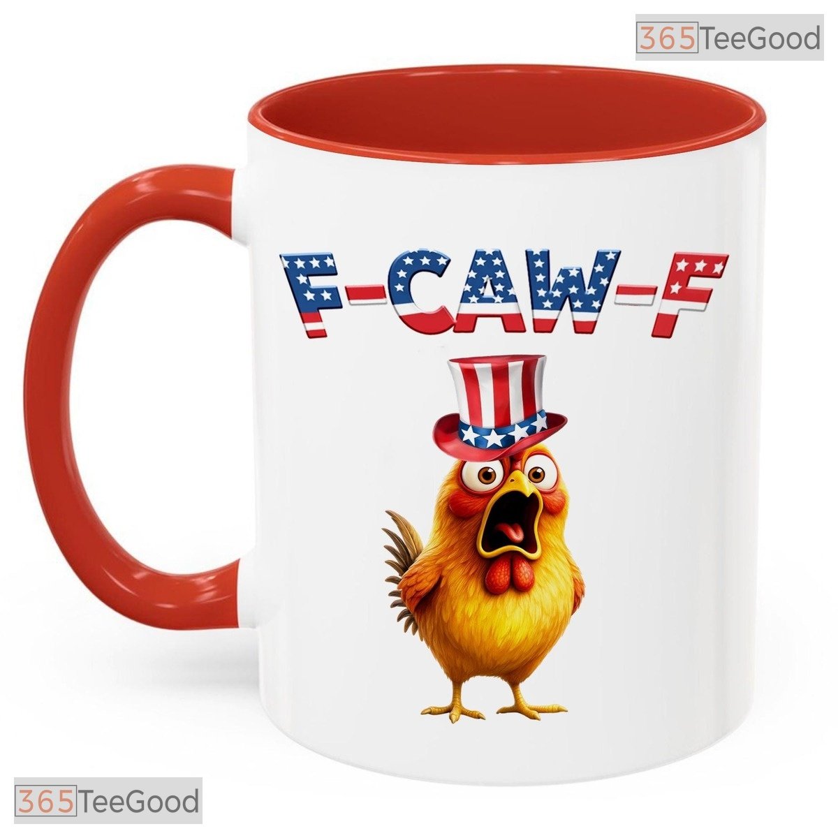 Custom Patriotic Eagle Ceramic Mug - America 1776-2026 Semiquincentennial Accent Mug