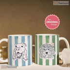 Personalized Pet Photo Keepsake Mug - Custom Dog or Cat Portrait Ceramic Accent Mug