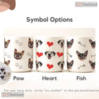 Personalized Custom Pet Photo Mug - Unique Dog Dad Gift Name Ceramic Accent Mug