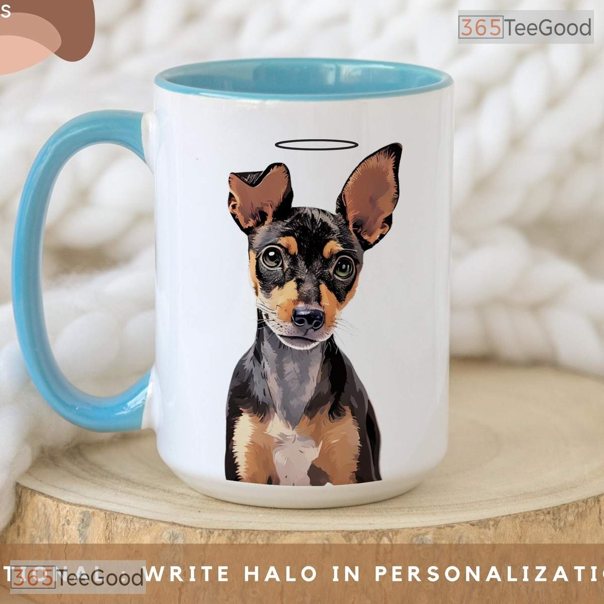 Custom Pet Photo and Name Coffee Mug - Personalized Cat Mom Keepsake Ceramic Accent Mug