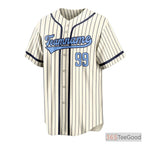 Custom Striped Baseball Jersey Tee for Men & Women - Create Your Unique Team Look