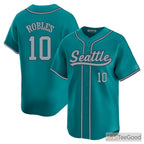 Customizable Stitched Baseball Jersey Tee for Men & Women - Your Name, Number & Team