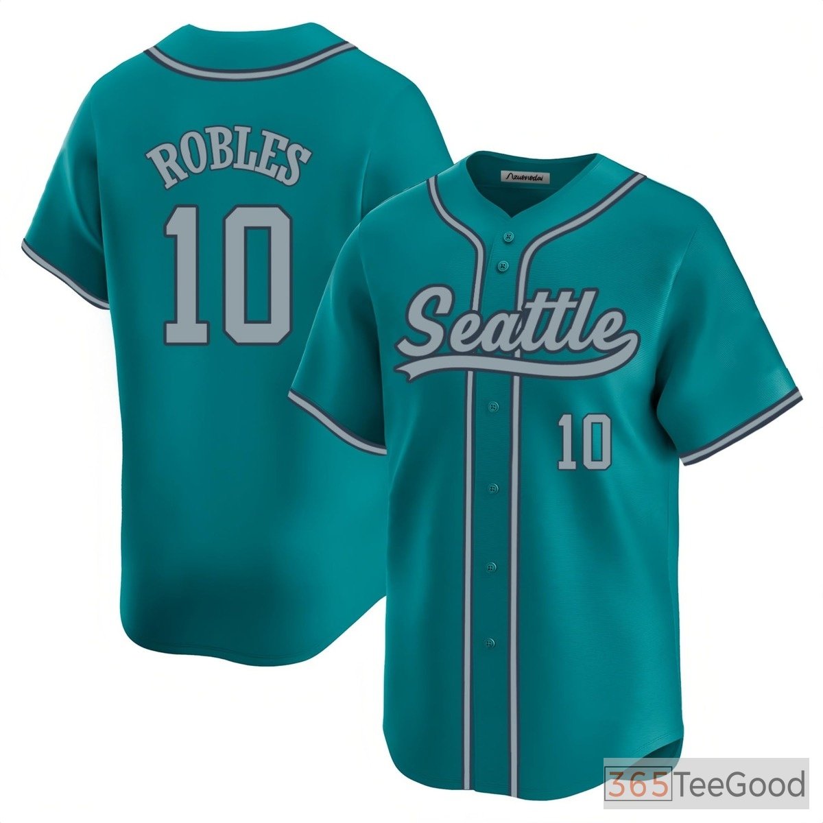 Customizable Stitched Baseball Jersey Tee for Men & Women - Your Name, Number & Team
