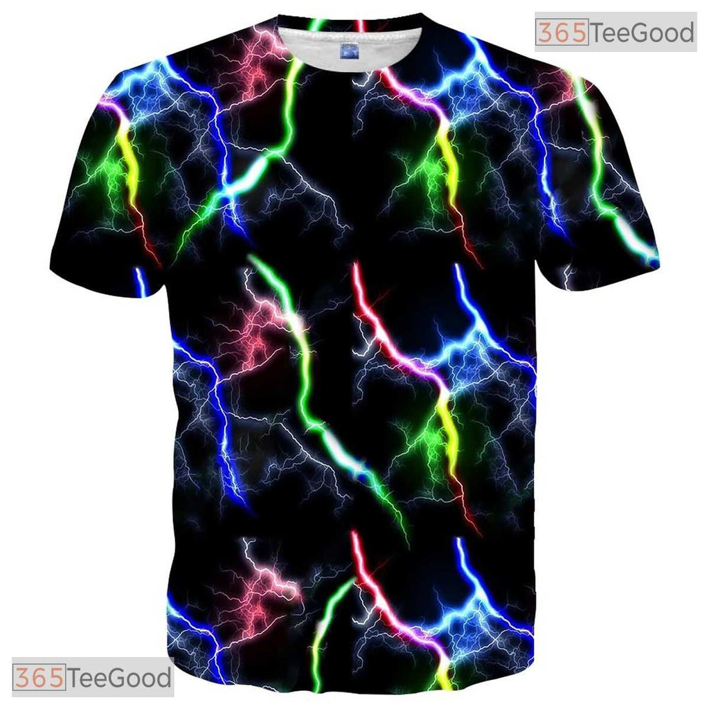 Classic Black Graphic Design 3D Printed Casual Short Sleeve Unisex T-Shirt Styles