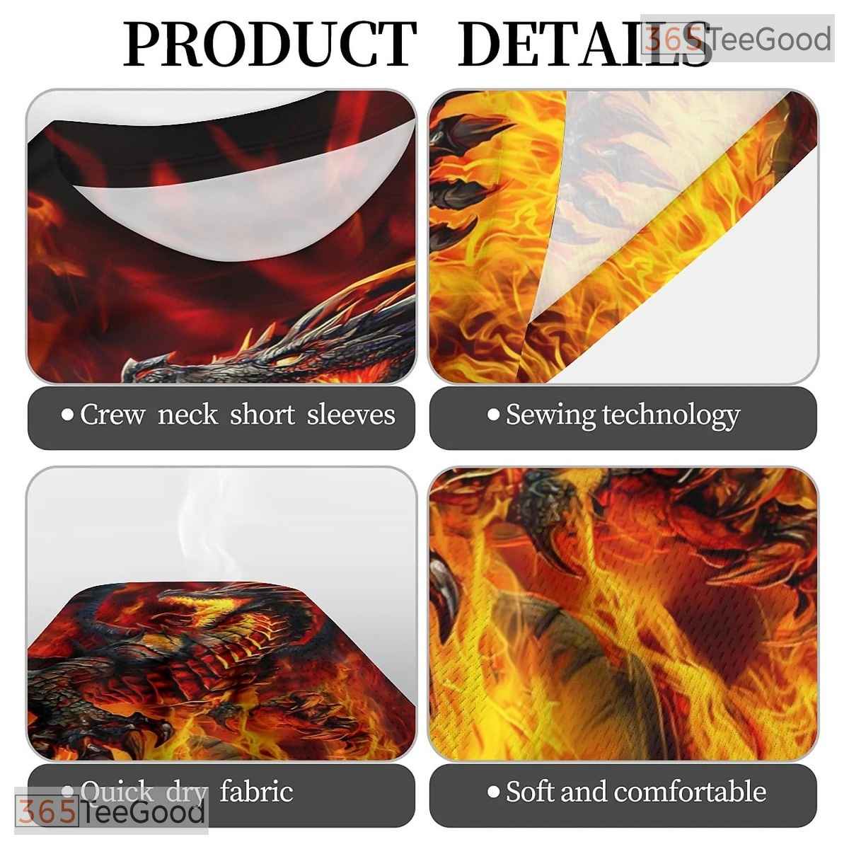 Fierce Dragon Basketball Graphic Art 3D Printed Short Sleeve Unisex Tee Shirt Styles