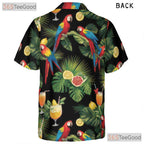 Exotic Parrot Unique Tropical Hawaiian Shirt Men Women Beach Festival Top