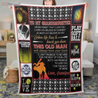 Owl Family Love Patchwork Fleece Blanket - Wise Bird Quilt Gift For Kids Mom