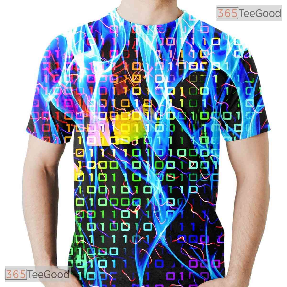 Mysterious Figure In Smoke Art 3D Printed Casual Unisex T-Shirt For Men Women