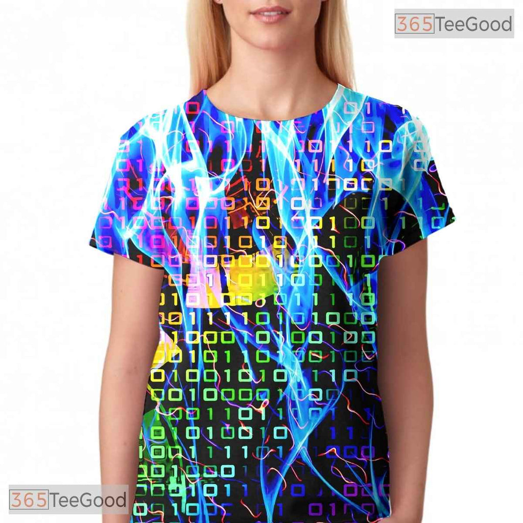 Mysterious Figure In Smoke Art 3D Printed Casual Unisex T-Shirt For Men Women