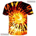 Intense Burning Fire Flame Art 3D Printed Casual Unisex Short Sleeve Tee Shirt