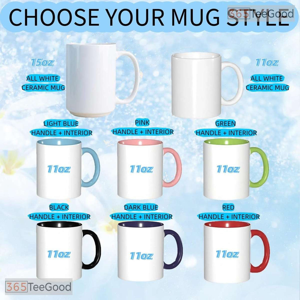Personalized Grandma Garden Birth Flower Mug - Custom Mom Floral Gift Ceramic Accent Mug