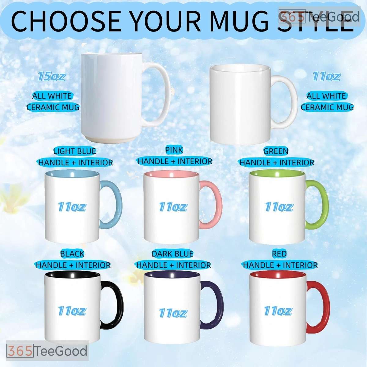 Personalized Grandma Garden Birth Flower Mug - Custom Mom Floral Gift Ceramic Accent Mug