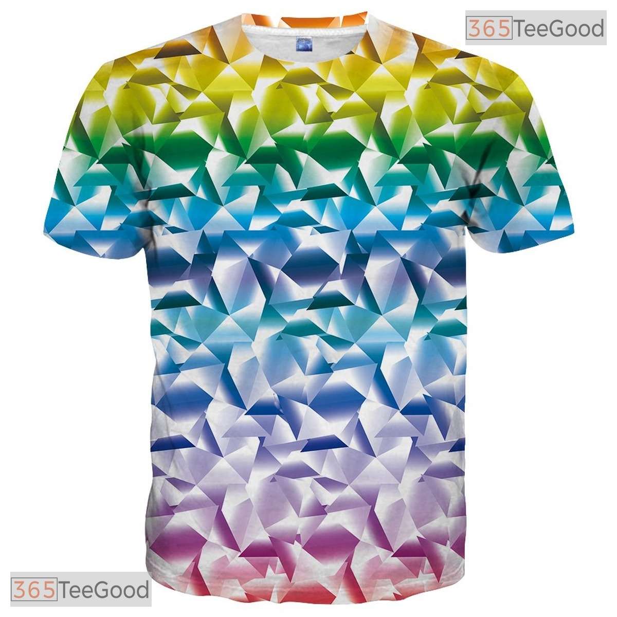 Multicolor Abstract Fantasy Graphic Art Print 3D Printed Casual Unisex T-Shirt