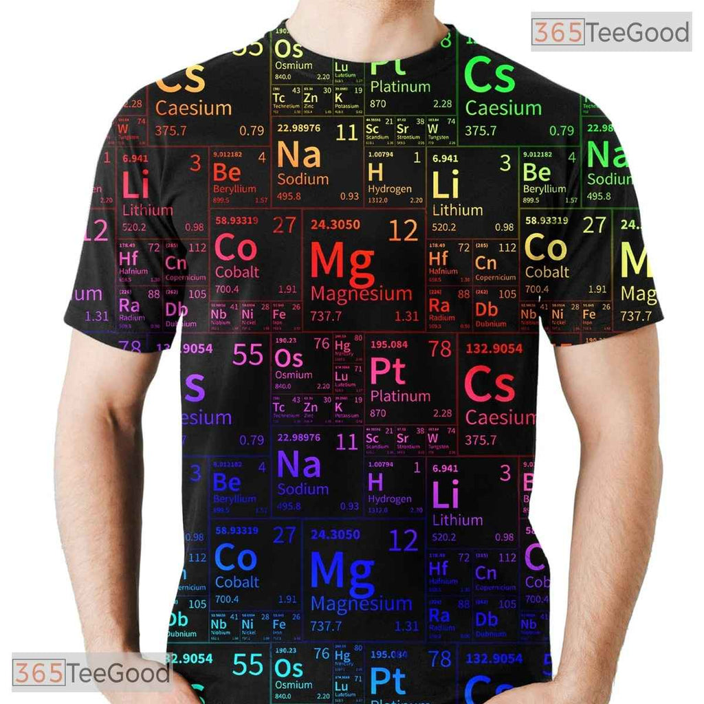 Math Science Physics Formula Graphic 3D Printed Casual Unisex T-Shirt Styles