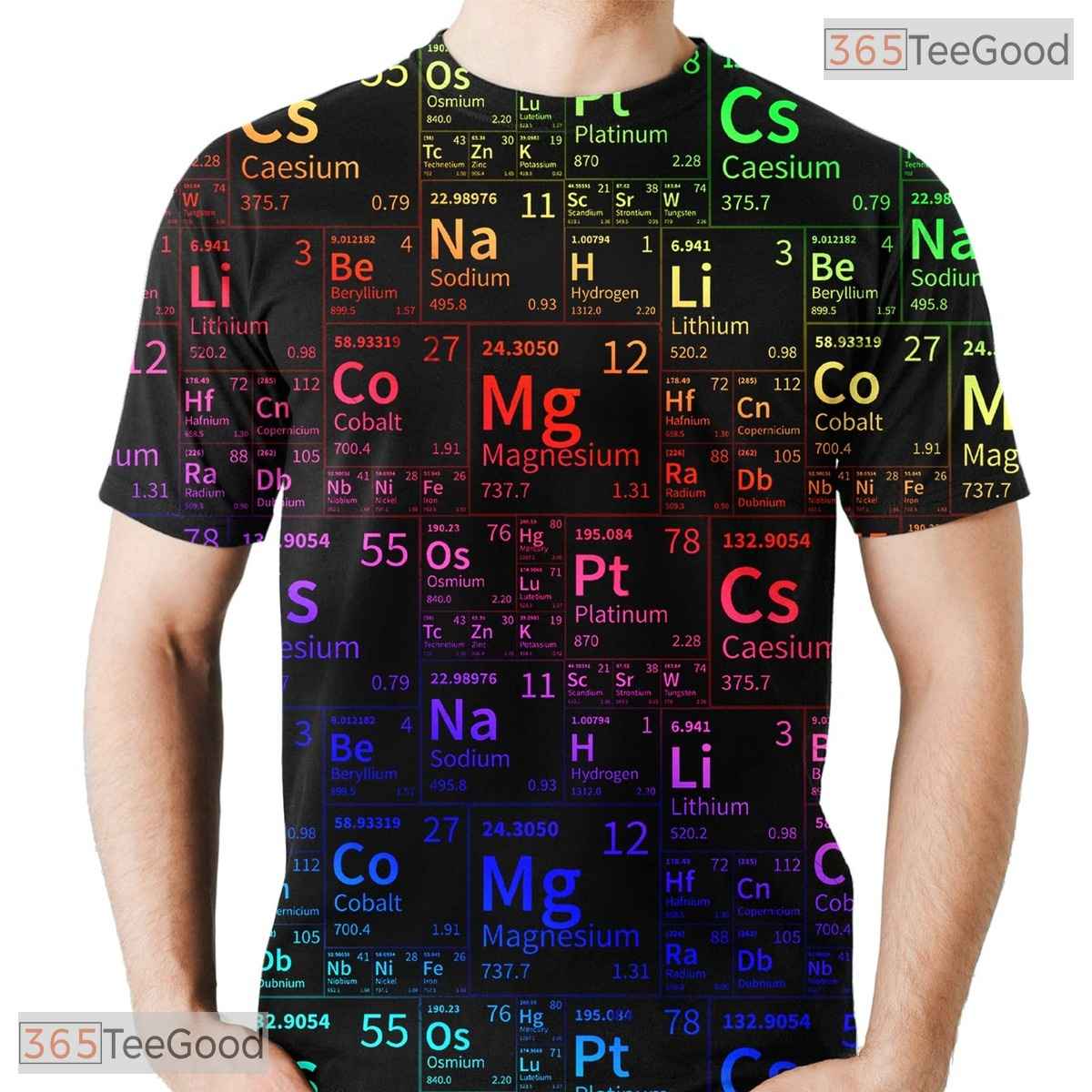 Math Science Physics Formula Graphic 3D Printed Casual Unisex T-Shirt Styles