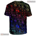 Math Science Physics Formula Graphic 3D Printed Casual Unisex T-Shirt Styles