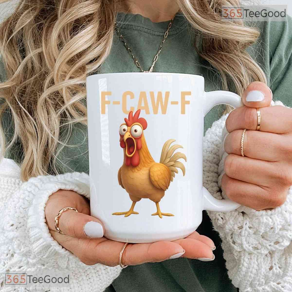 Funny Chicken Meme Farm Mug - Humorous Poultry Lover Slogan Gift Ceramic Accent Mug