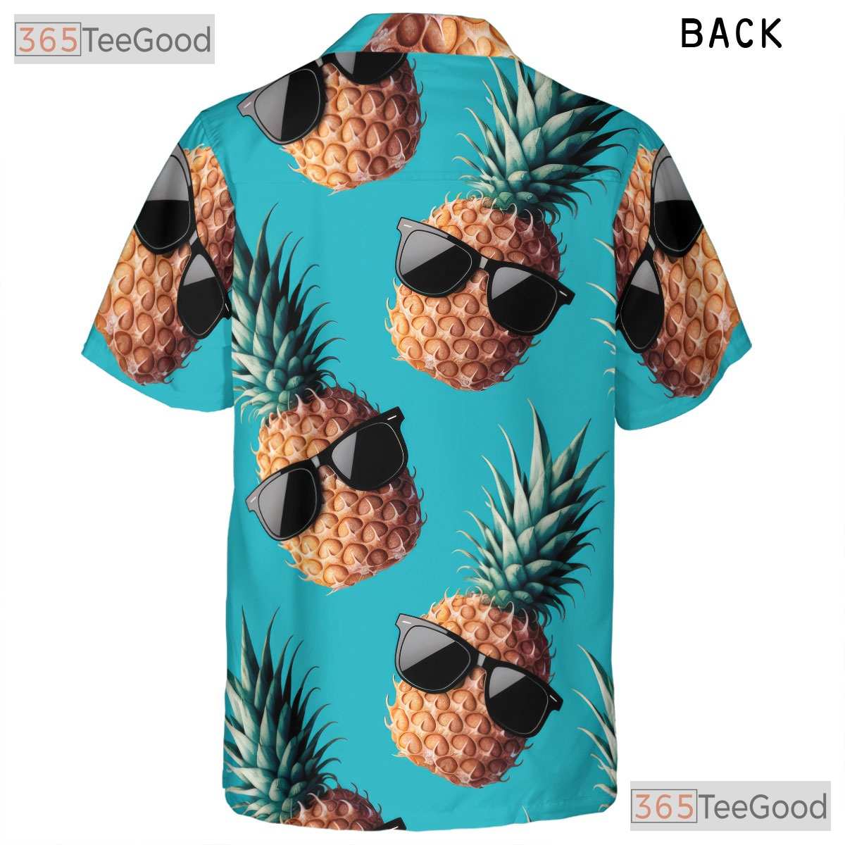 Funny Pineapple Glasses Hawaiian Tee- Unisex Luau Party Summer Vacation Top