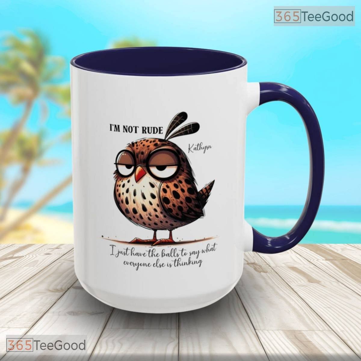 Rude Animal Slogan Funny Coffee Mug - Unique Sarcastic Humor Gift Ceramic Accent Mug