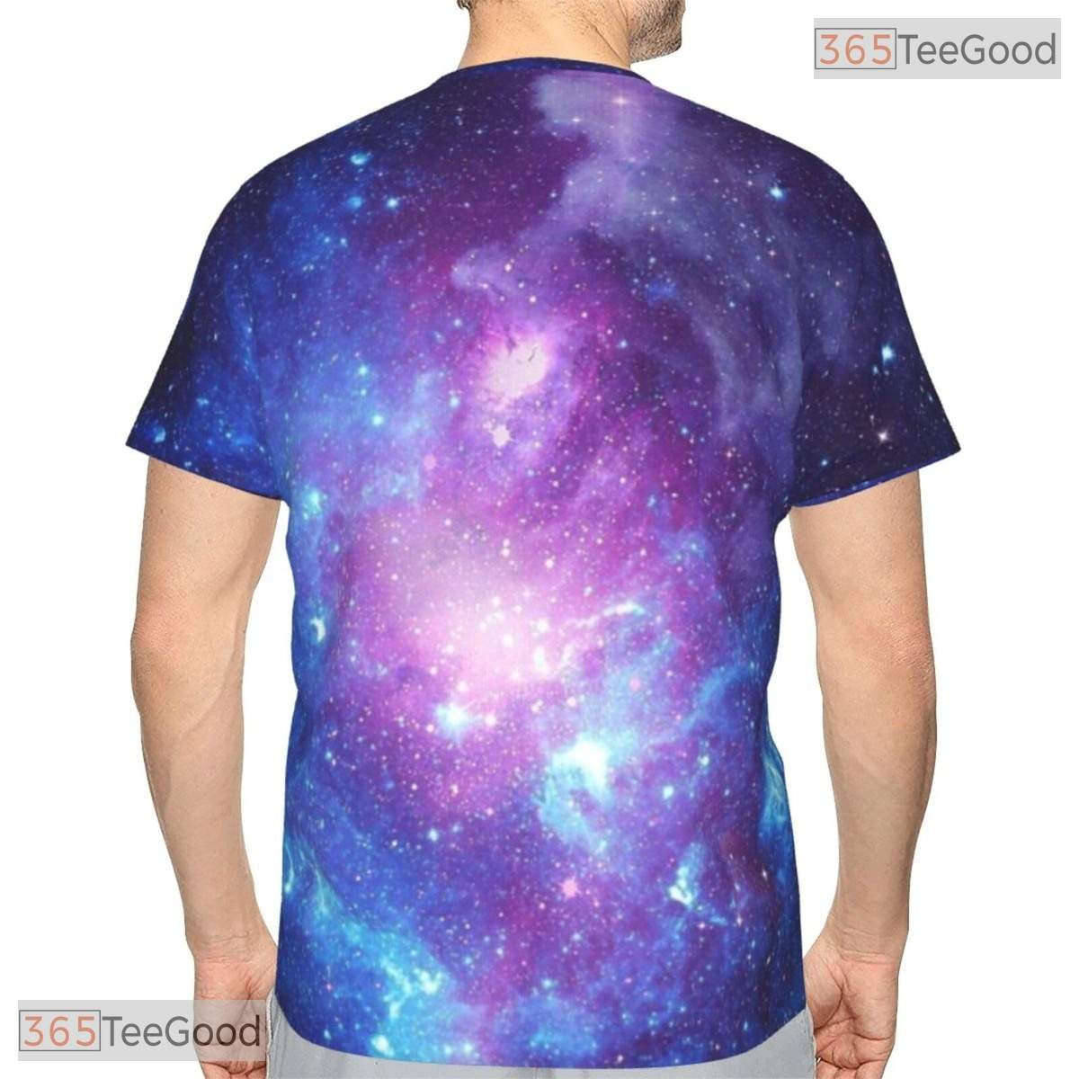 Cosmic Galaxy Space Basketball Graphic 3D Printed Short Sleeve Unisex T-Shirt Styles