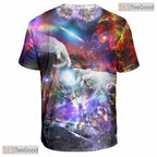 Cosmic Galaxy Genesis Space Graphic 3D Printed Casual Unisex T-Shirt Styles