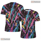 Urban Street Graffiti Graphic Art 3D Pattern Printed Casual Unisex T-Shirt Tops