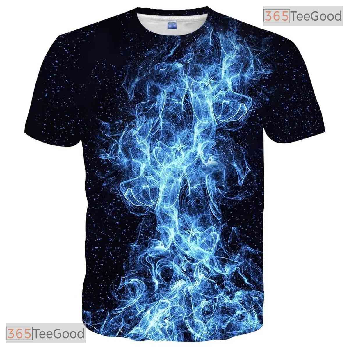 Unique Colorful Print Graphic Art 3D Casual Unisex T-Shirt Men Women And Teens Top