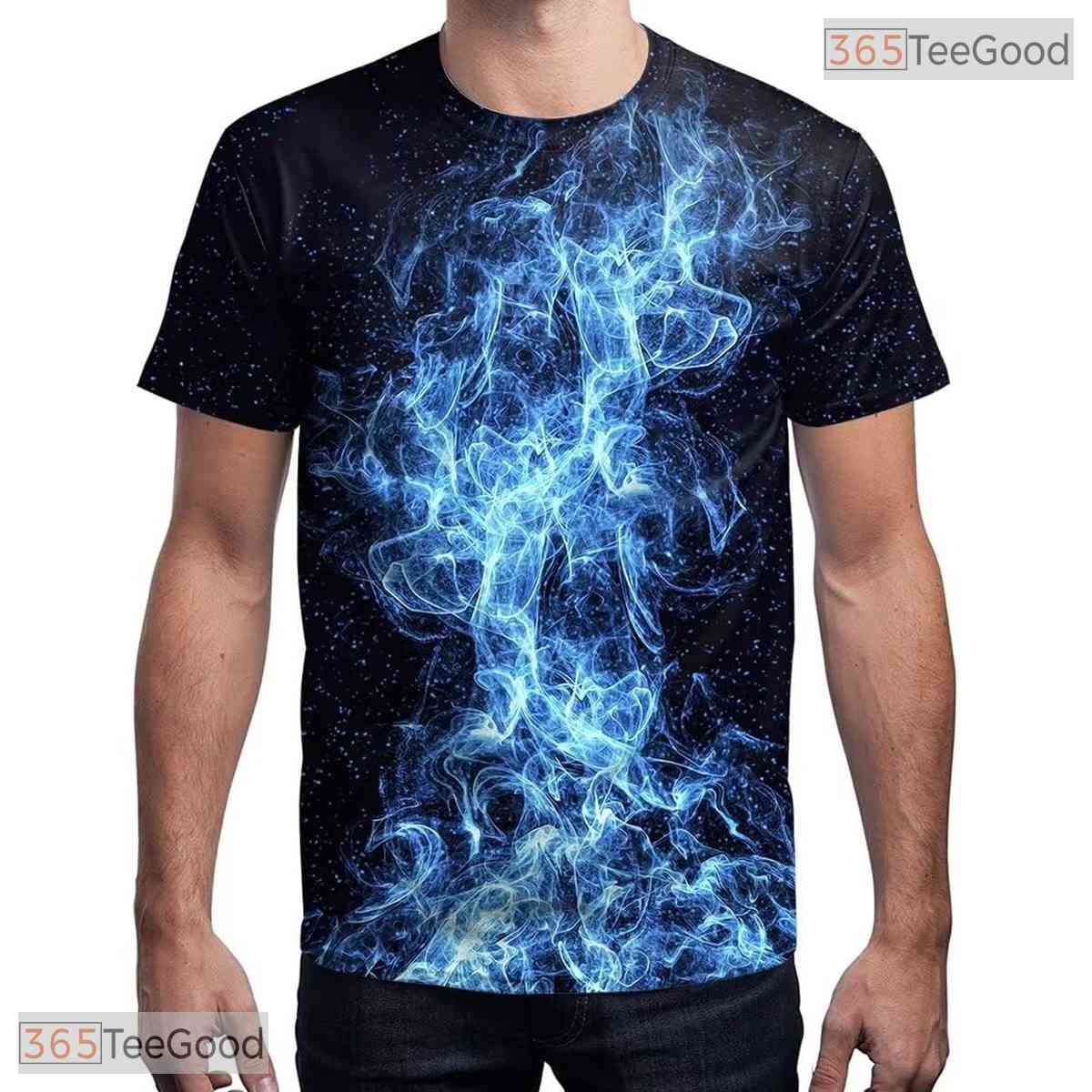 Unique Colorful Print Graphic Art 3D Casual Unisex T-Shirt Men Women And Teens Top