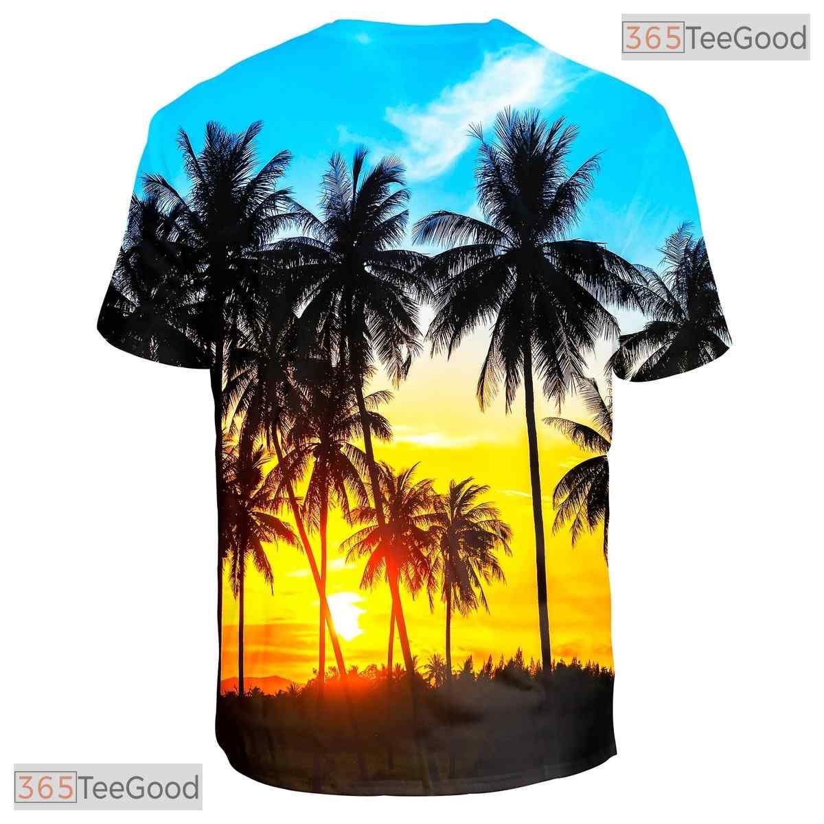 Colorful Graphic Design 3D Printed Casual Crewneck Unisex Tee Shirt For Youthful