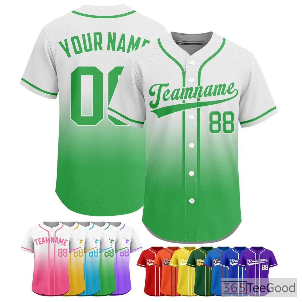 Green Baseball Jersey Tee for Men & Women - A Foundation for Apparel Needs