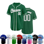Green & Gray Baseball Jersey Tee for Men & Women - A comfortable choice for daily wear