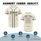 Grey Baseball Jersey Tee for Men & Women - A Neutral Base for Custom Looks