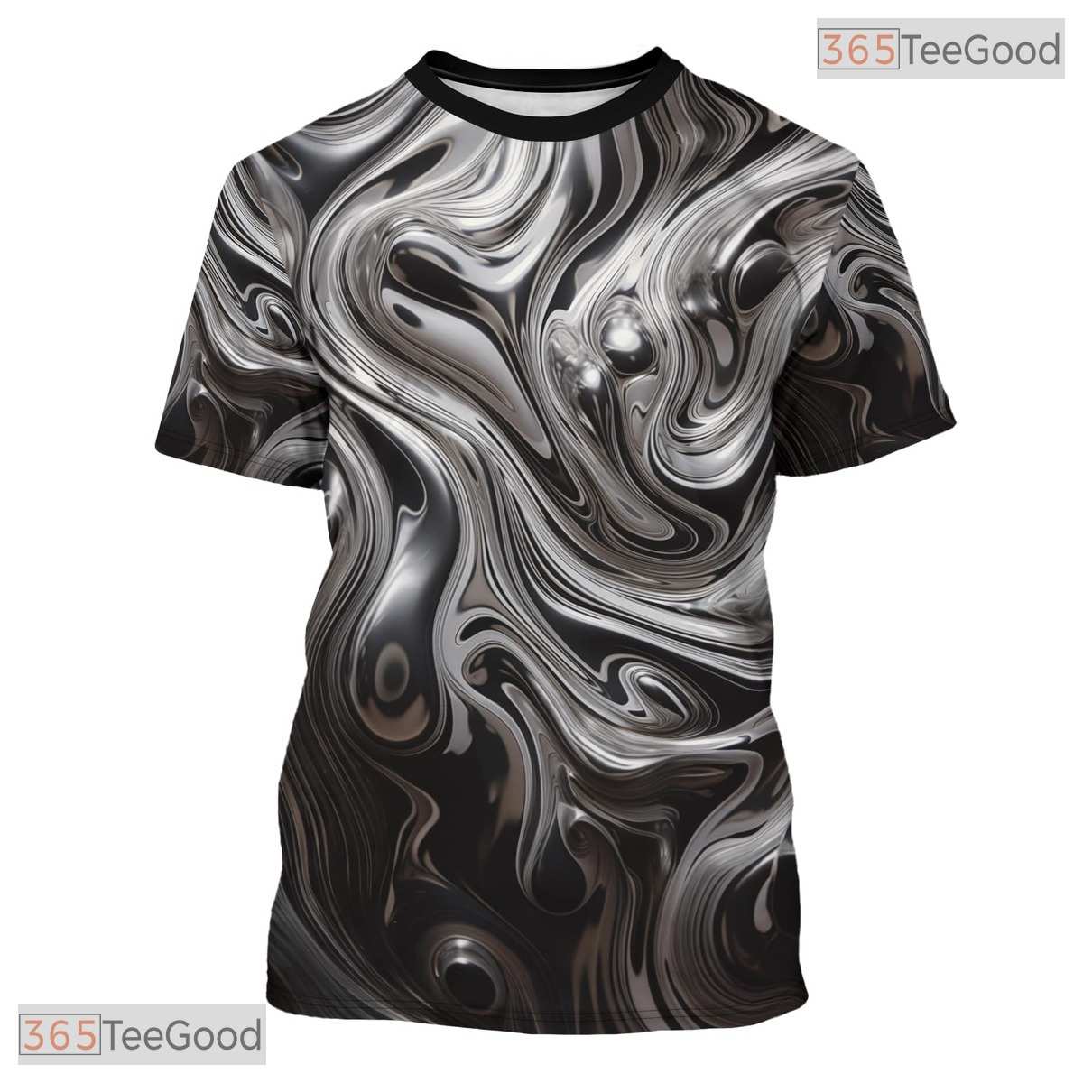 Grey Sports Jersey Style 3D Graphic Printed Casual Short Sleeve Unisex Tee Top