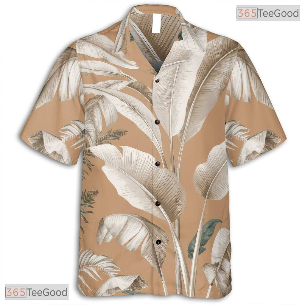 Pink Flamingo Hibiscus Hawaiian Shirt for Adults - Tropical Beachwear