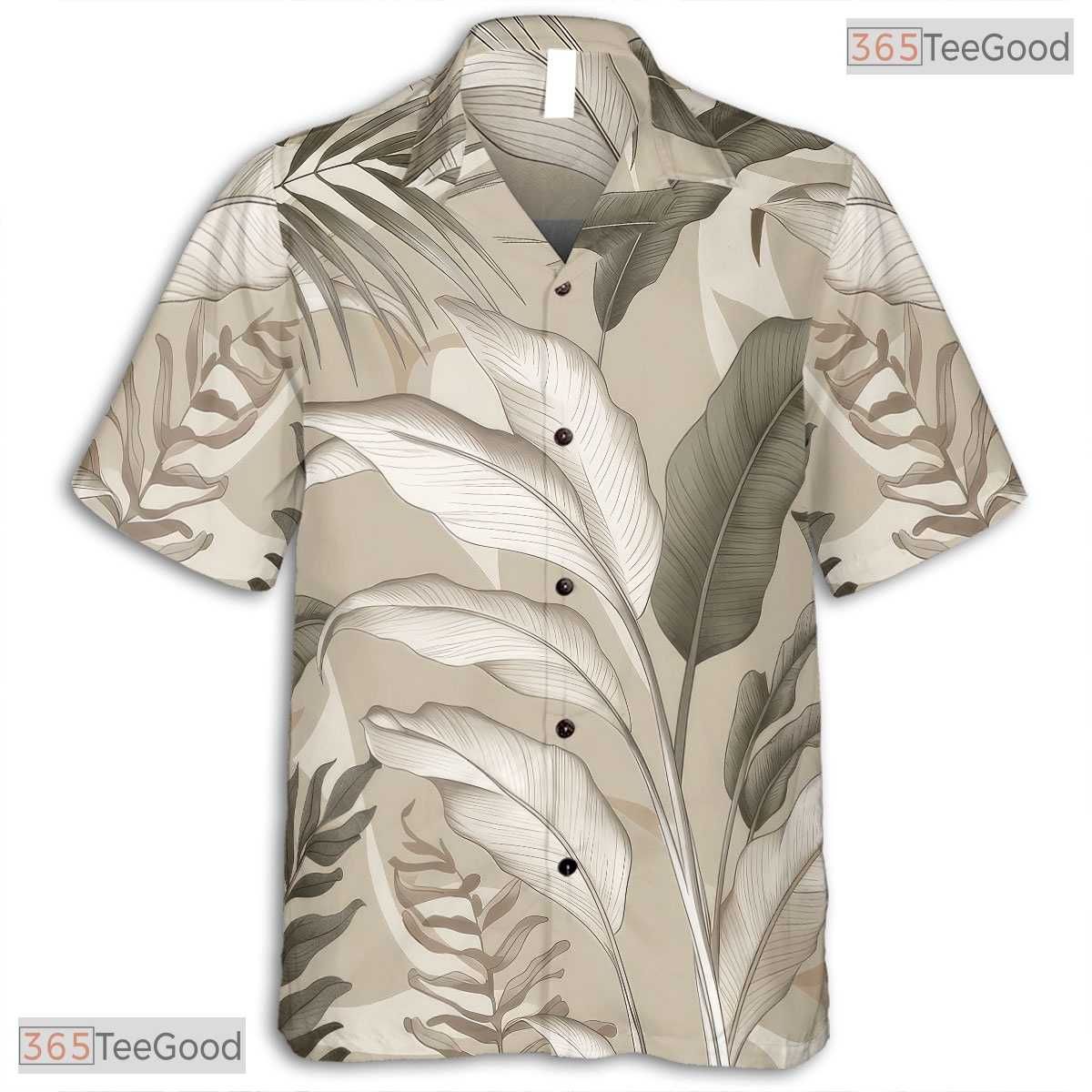 Navy Blue Hibiscus Palm Hawaiian Shirt - Tropical Luau Vacation Men
