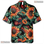 Green Palm Tree Hawaiian Shirt - Unisex Aloha Beach Vacation Party