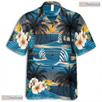Tropical Beer & Pineapple Hawaiian Shirt - Fun Island Beach Party Wear