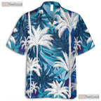 Tropical Palm Tree Hawaiian Shirt - Unisex Vacation Beach Tee