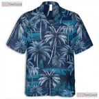 Stylish Palm Tree Hawaiian Shirt - Summer Beachwear for Men
