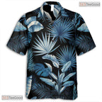 Floral Paradise Navy Hawaiian Tee - Island Aloha Summer Gift for Adults