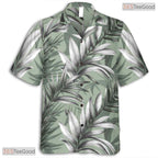 Midnight Jungle Exotic Hawaiian Tee - Tropical Foliage Aloha Unisex