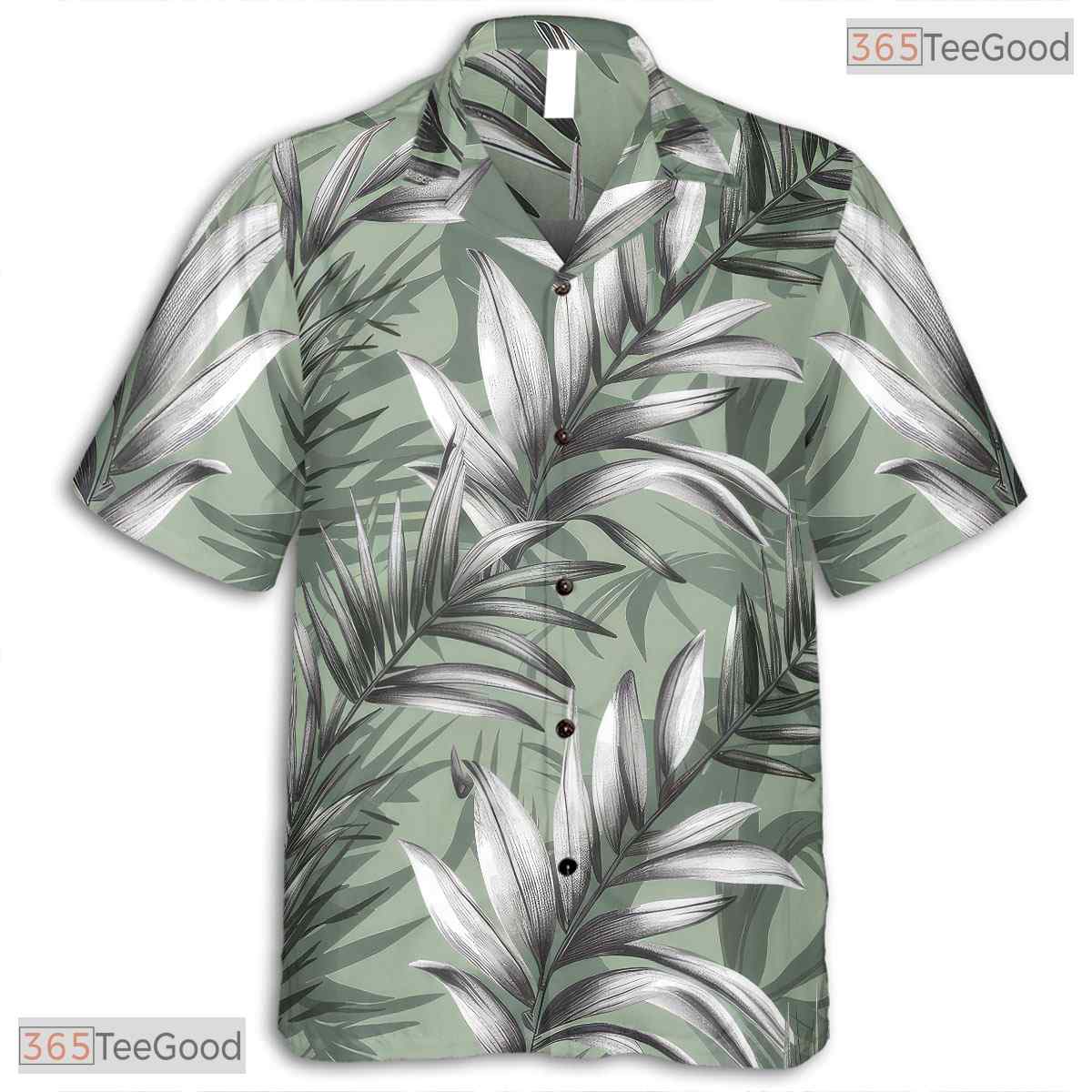Midnight Jungle Exotic Hawaiian Tee - Tropical Foliage Aloha Unisex