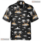 Ocean Adventure Steampunk Hawaiian Shirt - Nautical Octopus Summer Men