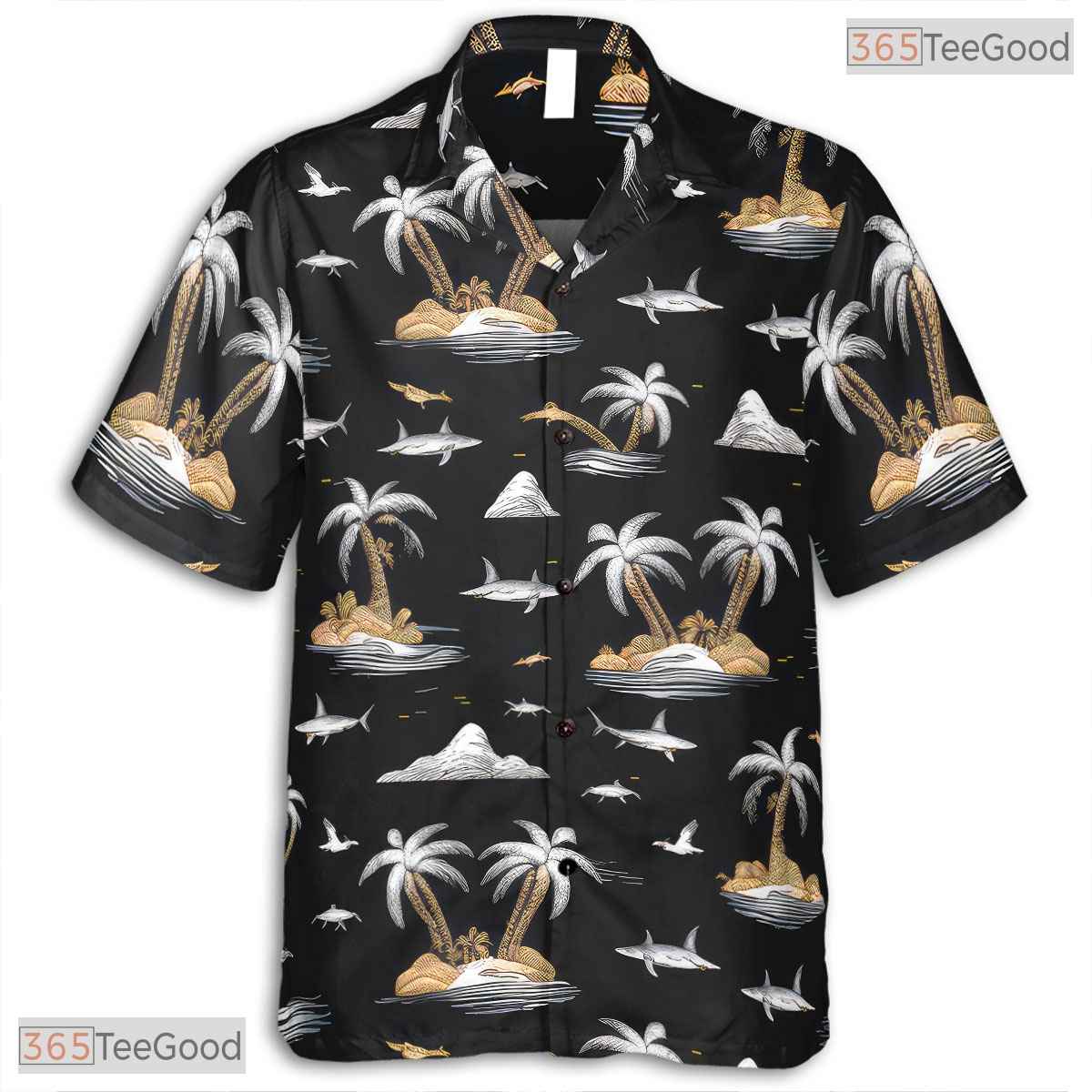Ocean Adventure Steampunk Hawaiian Shirt - Nautical Octopus Summer Men